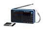 Sunstech Radio Portátil RPDS32BL Negra y Azul